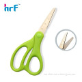 5'' soft bent- handle scissors with 4cm ruler scale on the knife